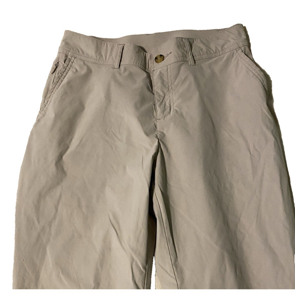 Gerry Hiking Pants Womens Size Small Tan Athletic Nylon Trousers Outdoor Pants - Picture 3 of 14